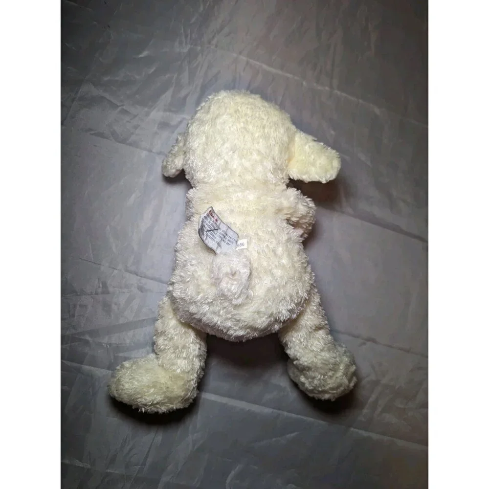 Baby Gund White Lamb Plush Baby Nursery Time 10” Animated Stuffed Animal Rhyme